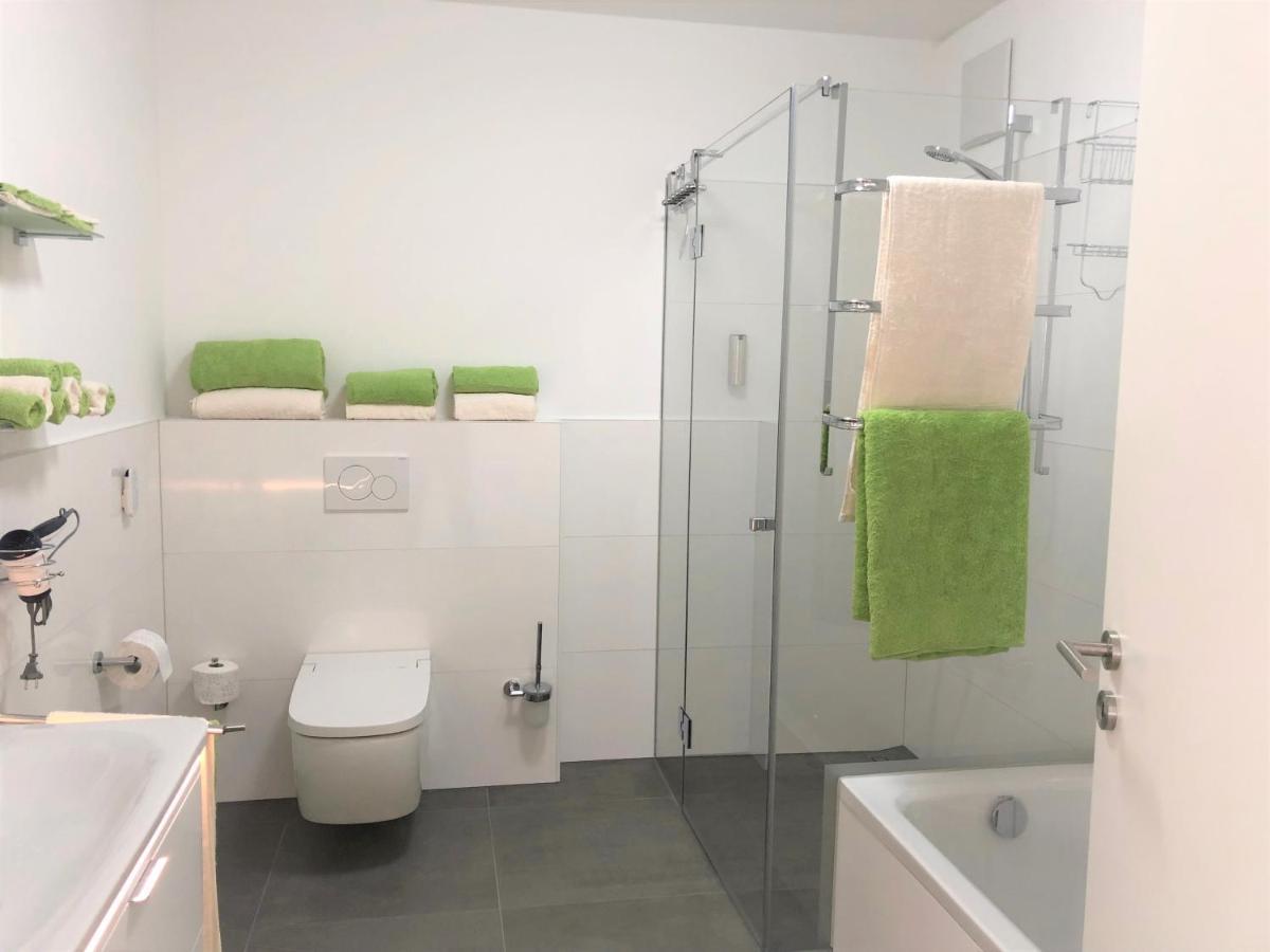 Panorama Penthouse Apartment Mit Klima Und Whirlpool Fuer Bis Zu 6 Personen Frankenthal  Eksteriør billede