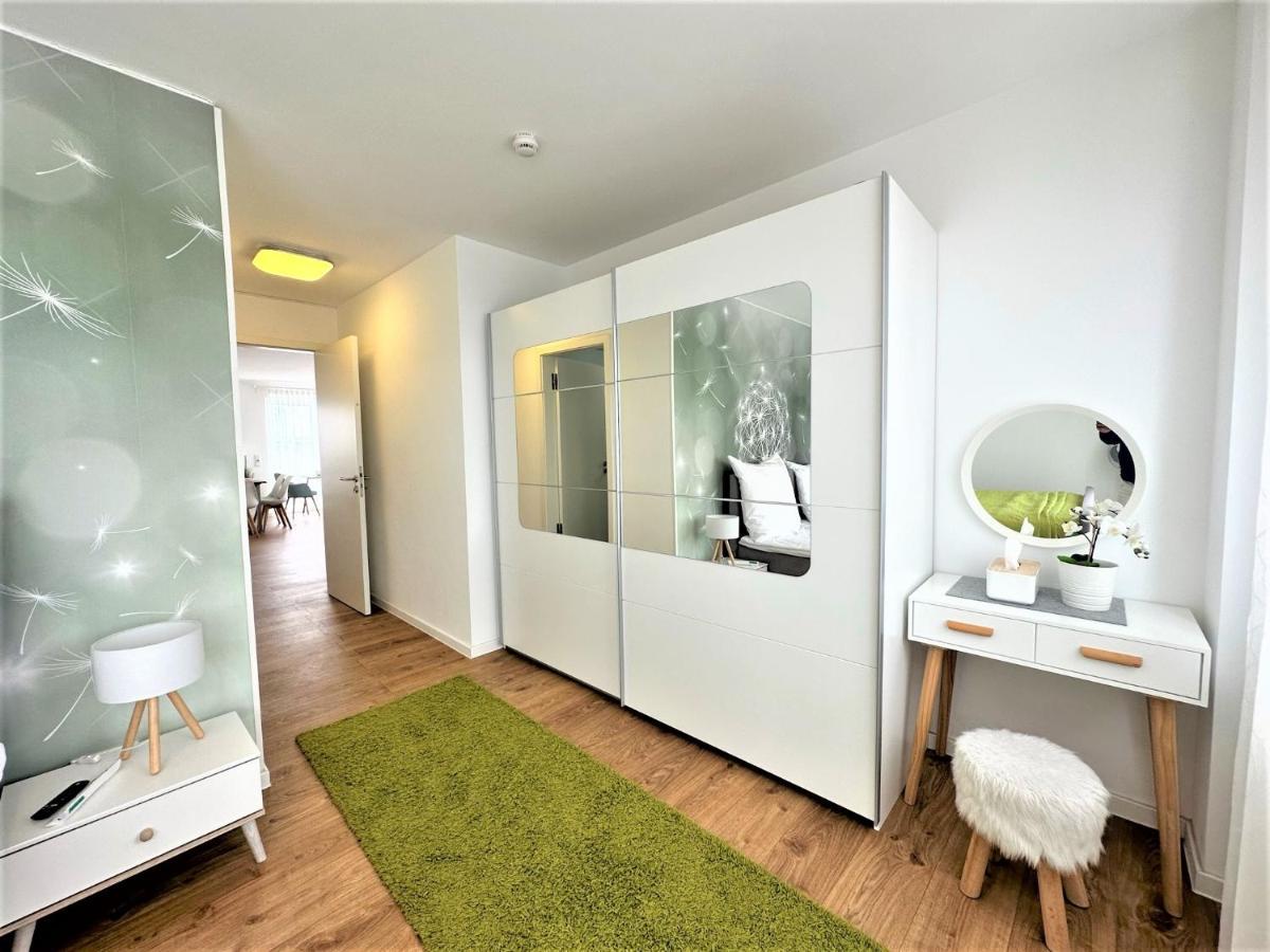 Panorama Penthouse Apartment Mit Klima Und Whirlpool Fuer Bis Zu 6 Personen Frankenthal  Eksteriør billede